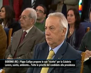 CN24 | SIDERNO (RC) | Pippo Callipo propone le sue "ricette" per la Calabria