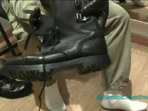 Old Military Boots - Botas militares antiguas