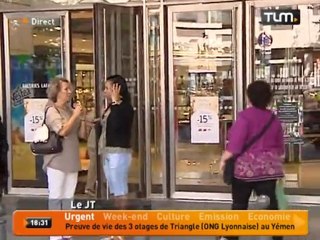 Lyon: braquage aux galeries Lafayette