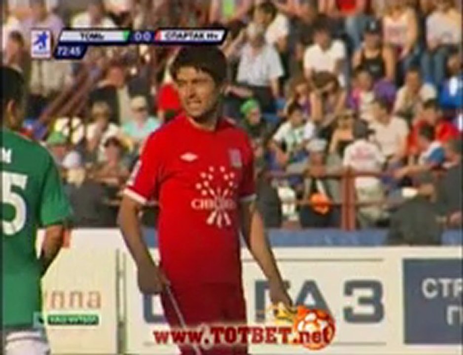 Томь - Спартак-Нальчик (0-2) 13.08.2011