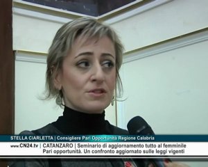 CN24 | CATANZARO | Seminario di aggiornamento tutto al femminile
