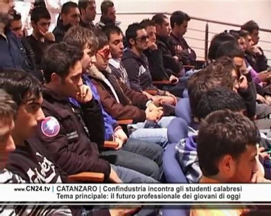 CN24 | CATANZARO | Confindustria incontra gli studenti calabresi