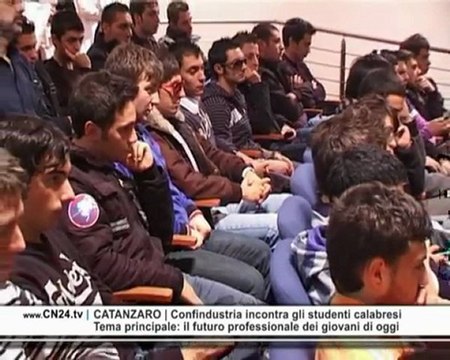 CN24 | CATANZARO | Confindustria incontra gli studenti calabresi