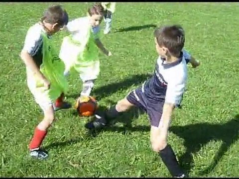 Entraînement des U7 et U9 de l'A.C.O. Thorigny