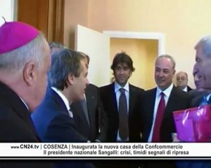 Download Video: COSENZA | Inaugurata la nuova casa della Confcommercio