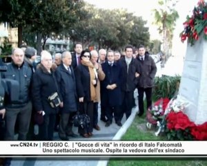 CN24 | REGGIO C.  | "Gocce di vita" in ricordo di Italo Falcomatà