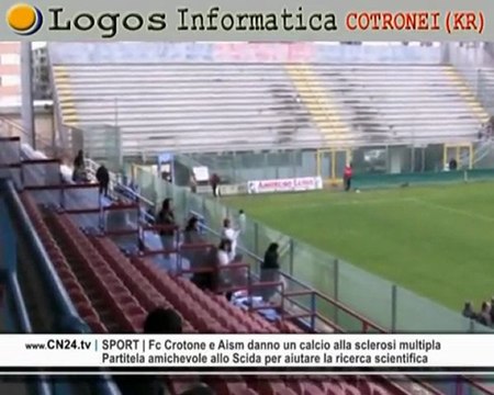 CN24 | SPORT | Fc Crotone e Aism danno un calcio alla sclerosi multipla