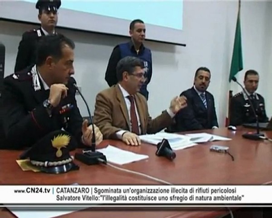 CN24 | CATANZARO | Sgominata un'organizzazione illecita di rifiuti pericolosi