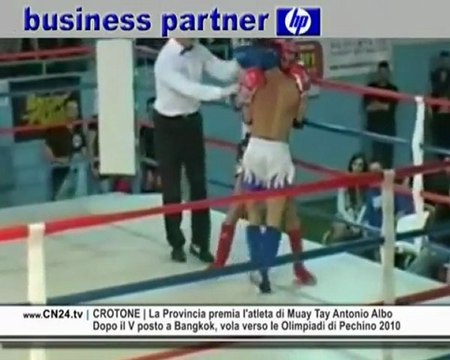 CN24 | CROTONE | La Provincia premia l'atleta di Muay Tay Antonio Albo