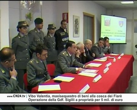 CN24 | Vibo Valentia, maxisequestro di beni alla cosca dei Fiarè
