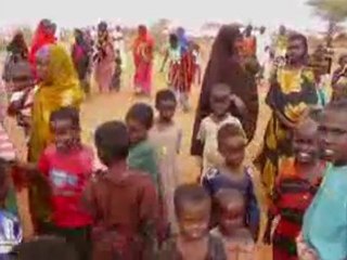Mia Farrow in Dadaab, Kenya