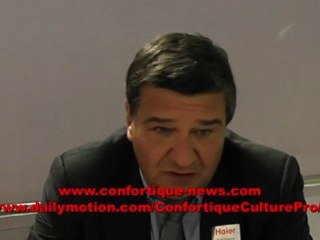 Haier Europe : interview de René Aubertin, PDG