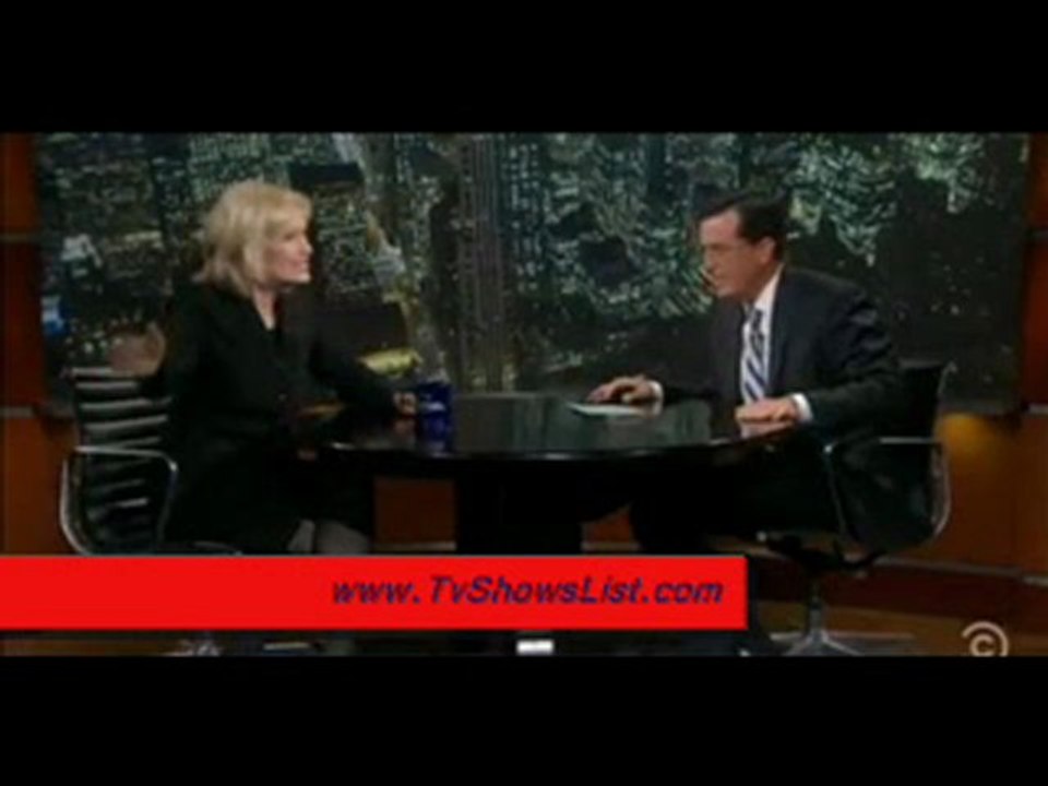 The Colbert Report Season 7 Episode 114 'Diane Sawyer' 2011