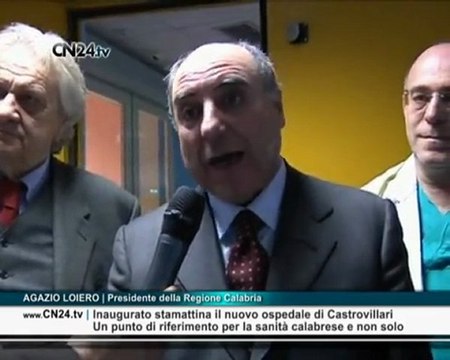 CN24 | Inaugurato stamattina il nuovo ospedale di Castrovillari