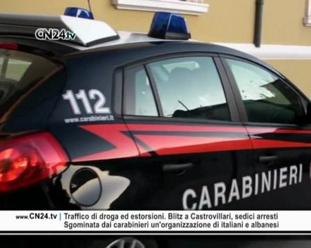 CN24 | Traffico di droga ed estorsioni. Blitz a Castrovillari, sedici arresti