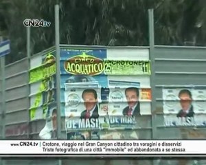 CN24 | Crotone, viaggio nel Gran Canyon cittadino tra voragini e disservizi