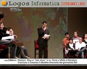 CN24 | Elezioni. Stop ai "talk show" in tv, Floris s'affida al Rendano