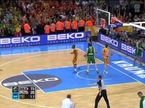 Hosts out, Spain through