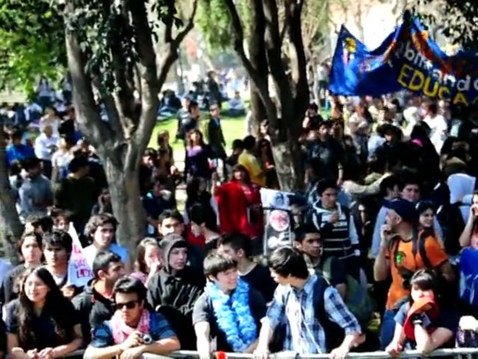 Novo protesto no Chile