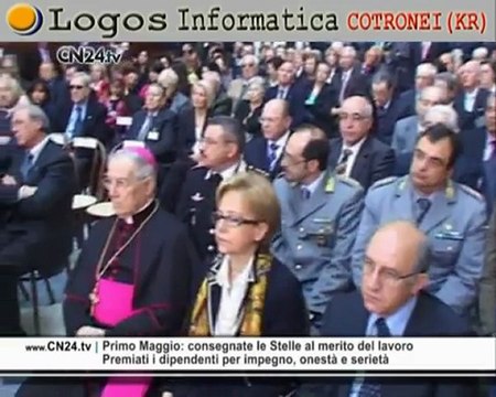 CN24 | Primo Maggio: consegnate le Stelle al merito del lavoro
