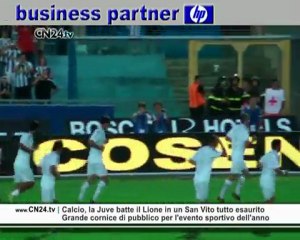 CN24 | Calcio, la Juve batte il Lione in un San Vito tutto esaurito