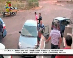 CN24 | Estorsioni, furti e ricettazione. Al setaccio il quartiere rom