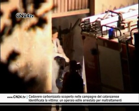 CN24 | Cadavere carbonizzato scoperto nelle campagne del catanzarese