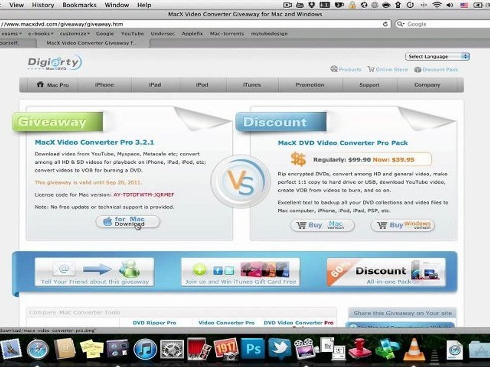 MacX video converter giveaway