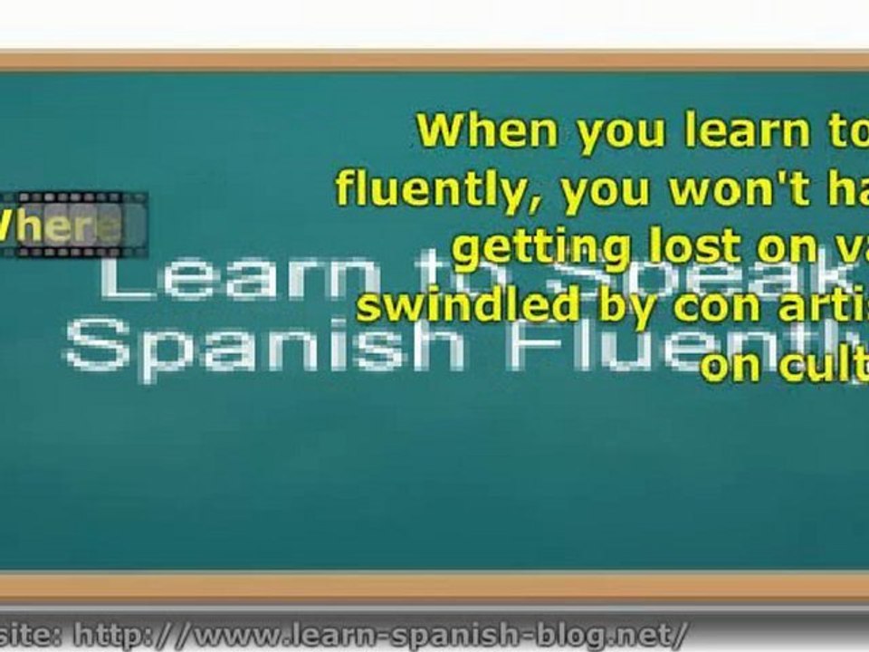 Learn How to Speak Spanish Fluently