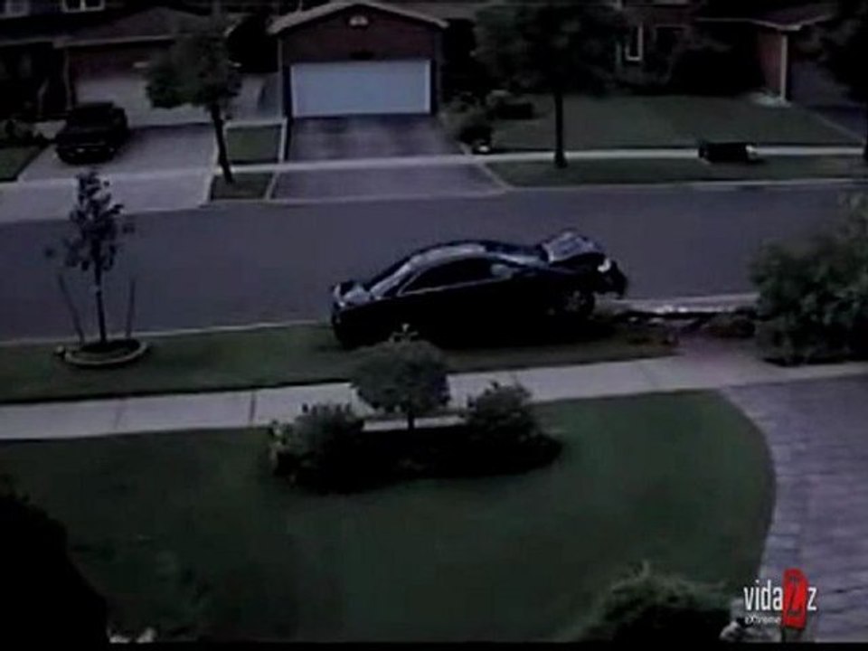 Blonde geraden Straße Fail