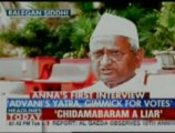 Anna Hazare praises Rajiv Gandhi