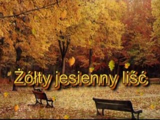 Żółty jesienny liść-Laskowski(instr.)