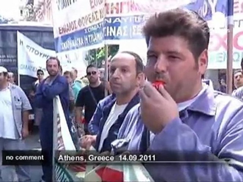 Grèce : nouvelles manifestations contre le... - no comment