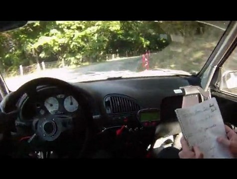 Rallye du Picodon 2011 - ES3 : Comps (Camera Casque)