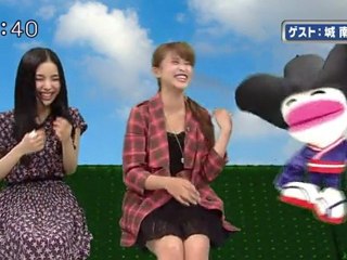 sakusaku 110915 2 ゲストは初登場の城南海さんです 4/5