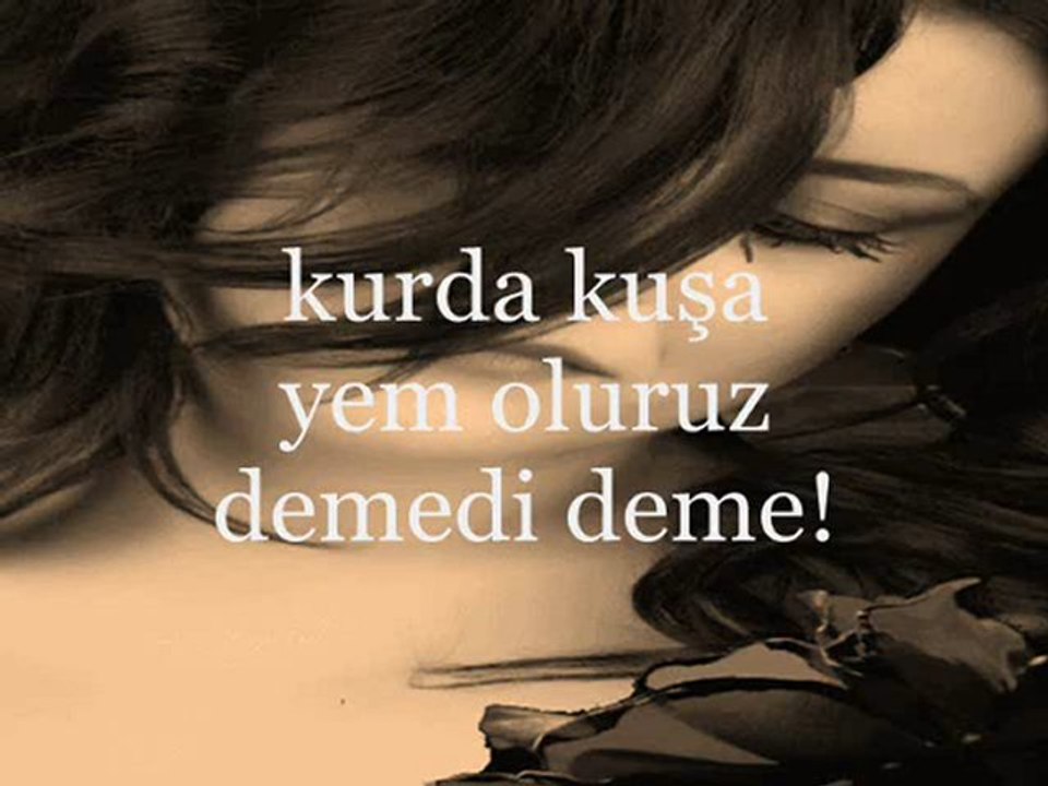kadir oğul-demedi deme!