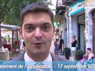 Lancement application smartphone Jerome Viaud