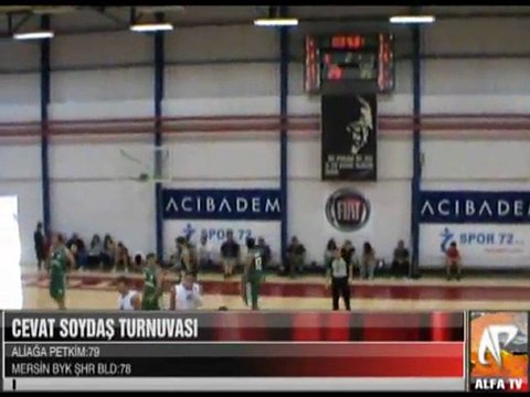 Cevat Soydaş Turnuvası Aliağa Petkim - Mersin Byk Şhr Bld 2 period