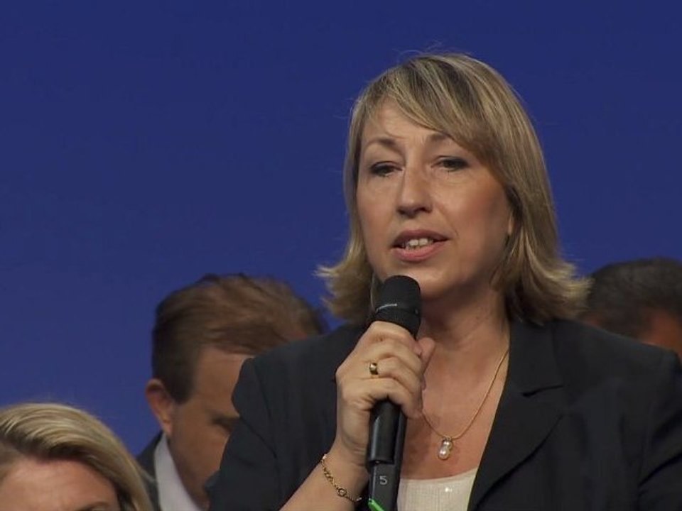 UMP - Marie-Anne Montchamp - Plénière sur les valeurs