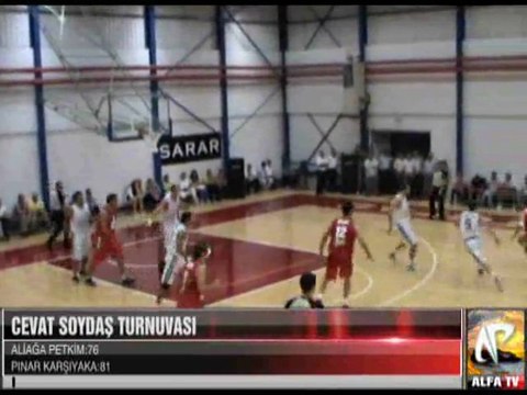 Cevat Soydaş Turnuvası Aliağa Petkim - Pınar Karşıyaka 4 period