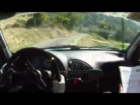Rallye du Picodon 2011 - ES4 : Truinas (Camera Casque)