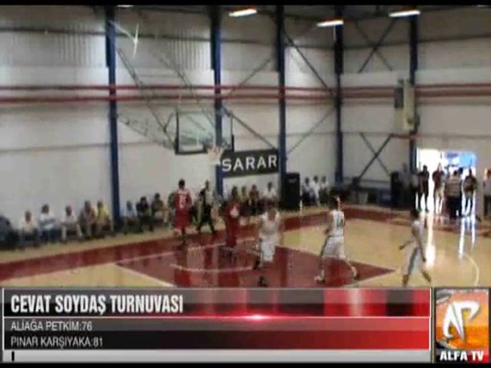 Cevat Soydaş Turnuvası Aliağa Petkim - Pınar Karşıyaka 2 period