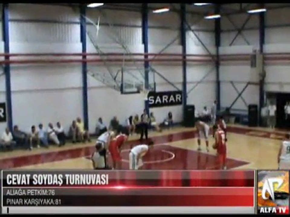 Cevat Soydaş Turnuvası Aliağa Petkim - Pınar Karşıyaka 5 period