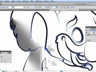 Illustrator CS5 : Vectoriser le contour