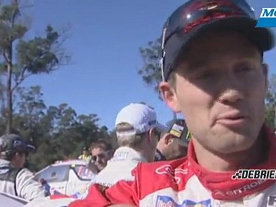 Debriefing WRC Rallye d'Australie 2011