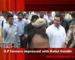 U.P farmers impressed with Rahul Gandhi