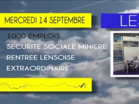 Journal du mercredi 14 septembre télé gohelle