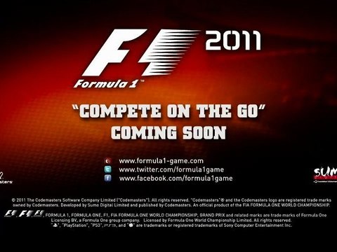 F1 2011 - TGS 2011 Trailer [HD]