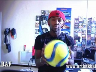 coach CHARAF ( leçon artistikball)  épisode 5 (apprendre le SPINNING)