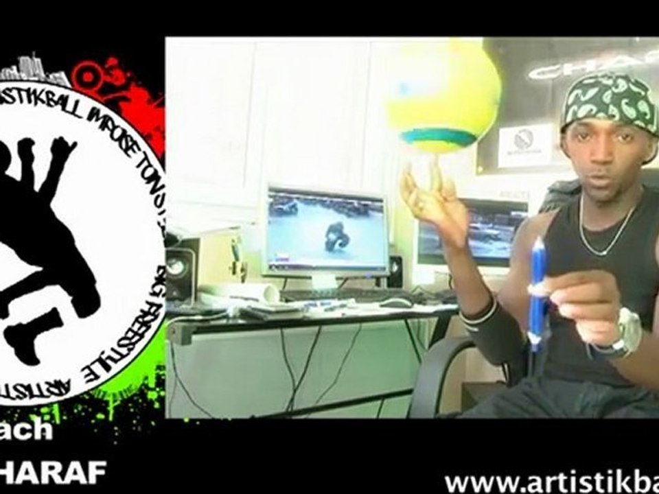 coach CHARAF ( leçon artistikball)  épisode 6 (apprendre le _stylo magic_)